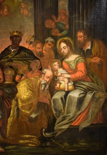 The Adoration of the Magi -Flanders 1st half of the 17th century - 